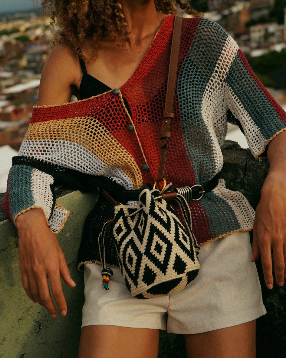 Caney Small Bucket Bag | Wayuu Bags | Chila Bags