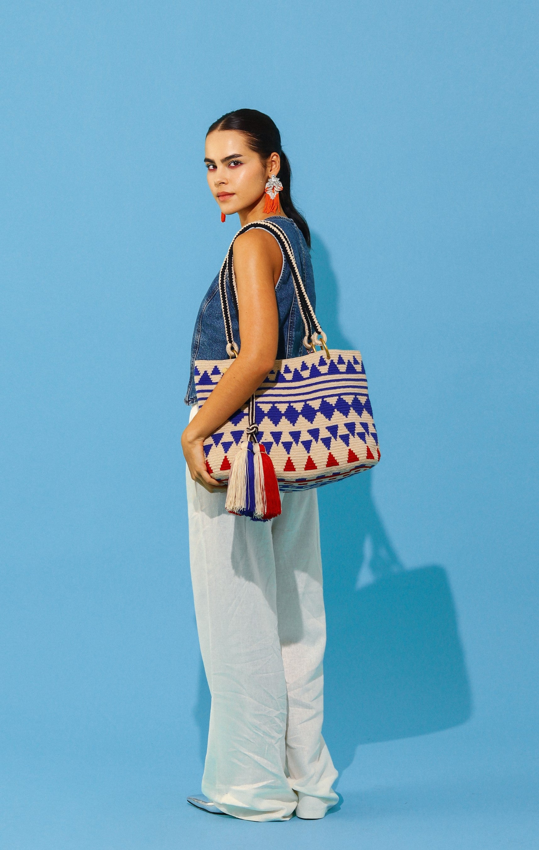 Camelia Large Tote Wayuu Bags Chila Bags