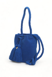 Tumaco Blue Medium | Wayuu Bags | Chila Bags
