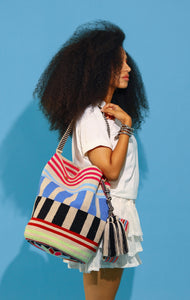 Chila Bags | Flores Jazmin Beach Bag