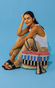 Chila Bags | Las Flores Jazmin Large Tote