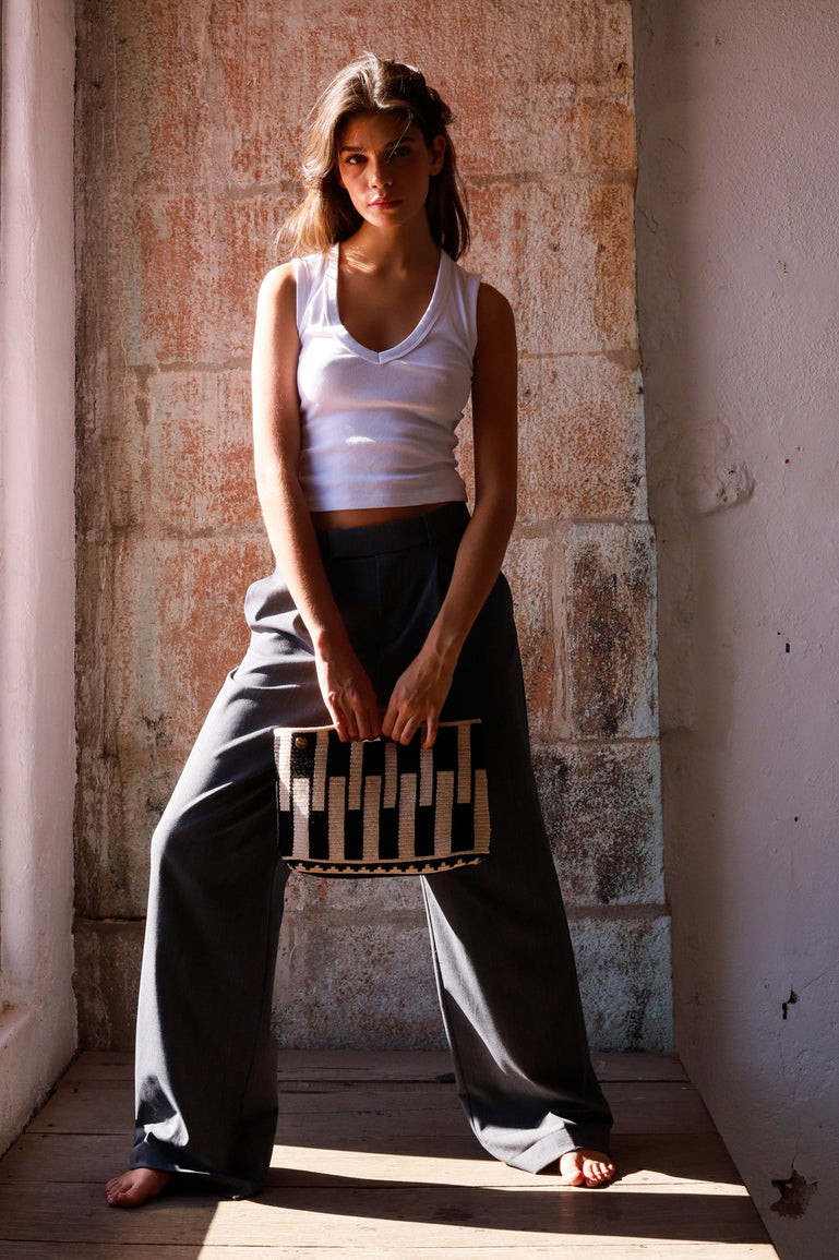 Lisboa B Medium Clutch | Wayuu Bags | Chila Bags