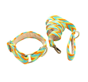 Claro Set - Collar & Leash | Wayuu Set | Chila Bags