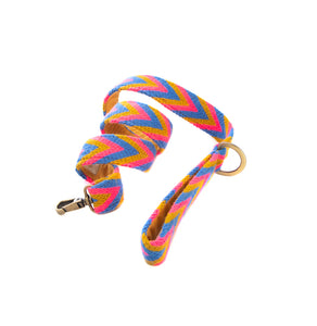 Mostaza Set - Collar & Leash | Wayuu Set | Chila Bags