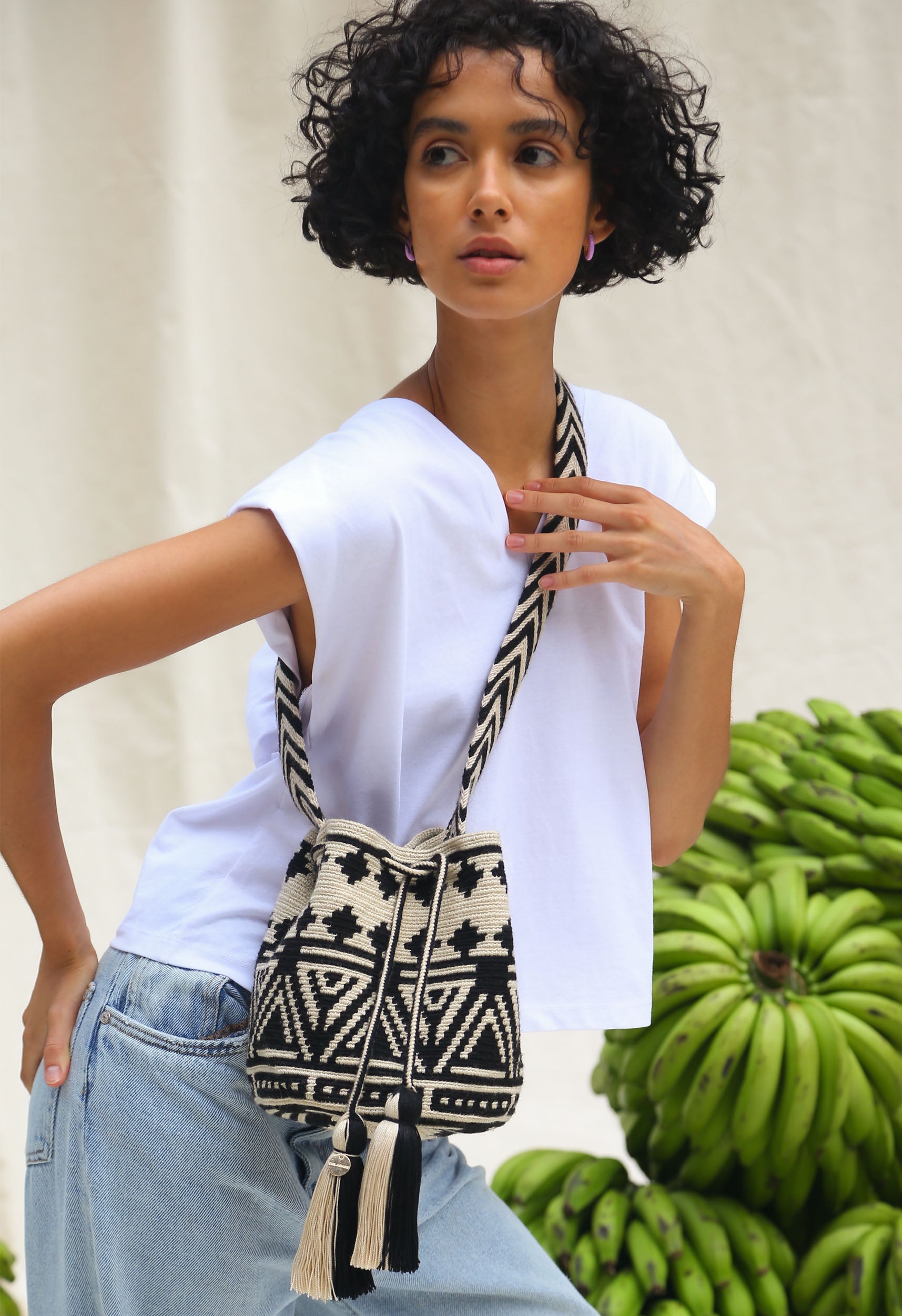 人気商品の再入荷情報をお届け！ | Bag Medium Black Poblado Wayuu Bags Chila | Bags バッグ